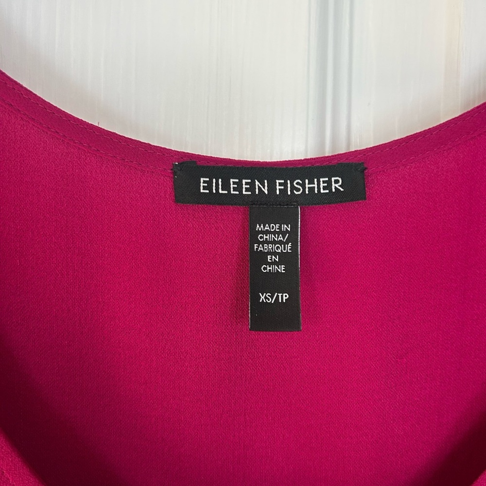 Eileen Fisher Silk shift dress - Picture 2 of 5